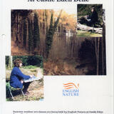 Poster advertising outdoor art classes at Castle Eden Dene wood