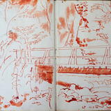 Cliff, Bridge, River Bed, Castle Eden Dene