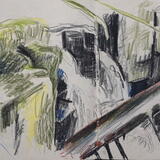 Hareshaw Linn, fallen tree