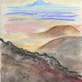 Mount Egmont from the Tongarira Crossing