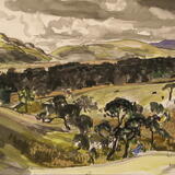 Knock Fell and Cross Fell from Great Rundale, Cumbria