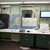 My mini studio on the Polarstern