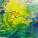 We enter the sunny seas of the South Atlantic.