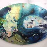 Finished work in studio May 1st 2017