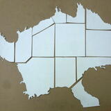 Stage 1 shipping forecast areas for North Sea as jigsaw pieces