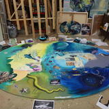 Stage 3 production - work in progress on studio floor 16th April 2017