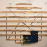 Stage 3 production - first fit of 13 pieces to finished framework