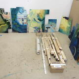 Stage 3 production - packing up for dispatch via courier from Manchester 5th May 2017