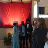 Stage 4 installation - visitors from 1892 join modern international scientists in 2017.