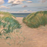 Dunes at Druridge Bay, June