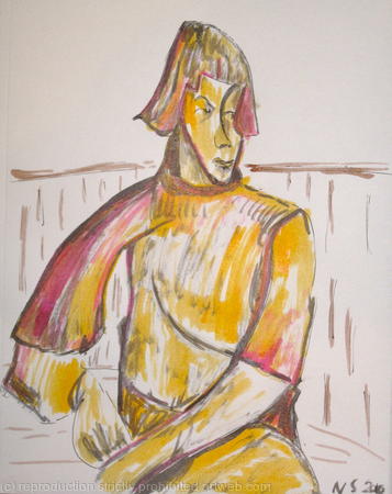 Woman in Yellow
