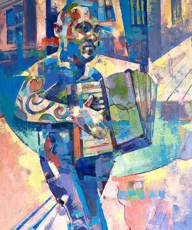 The accordion player 