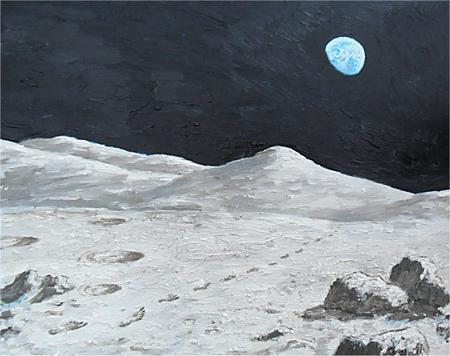 moon: footprints