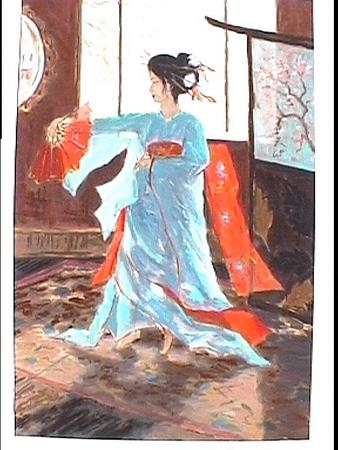 dancing geisha