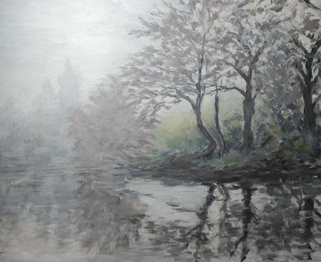 mist on the river I