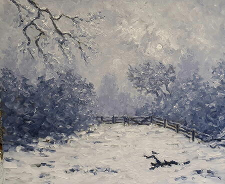 misty snow scene 3