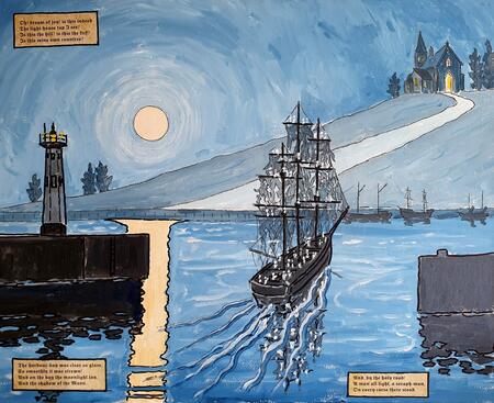 The spirit guides the ship home