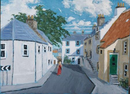 walk to esplanade, anstruther