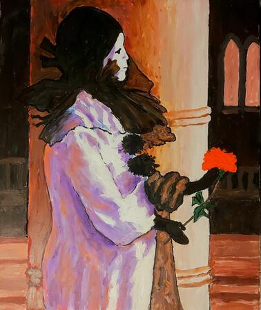 pierrot, venice carnival