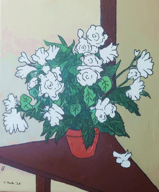 white flowers #2