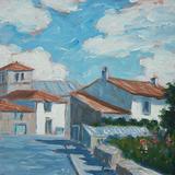 street with church, voltegon