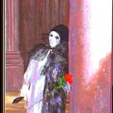 pierrot, three quarter length, venice carnival