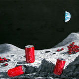 moon 9: 1st quarter: coke tins [american colanialism]