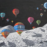 moon8: waning crescent: hot air balloons