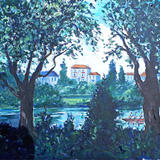 view over the severn, worcester