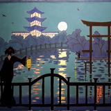 japanese nocturne scene