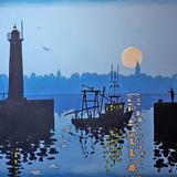 nocturne: anstruther harbour