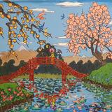 japanese scene ukiyo-e style