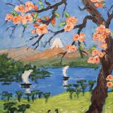 japanese scene after hiroshige