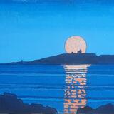 moonrise over firth of forth III