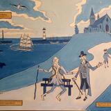 the mariner meets the wedding guest and begins his tale