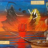 A ghost ship appears: death wins the crew, and life-in-death wins the mariner's soul