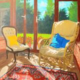 sunlight in conservatory