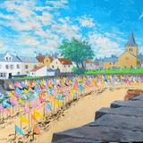 art installation, 800 flags, anstruther