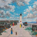 walk up the west pier, anstruther