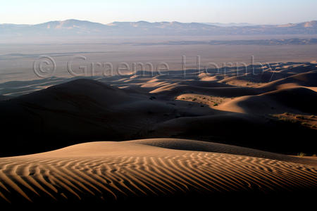 Dunes at sunrise, UAE
