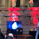 Farrukh presenting artwork and giving a talk -British Museum Late