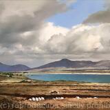 Peat Cuttings, Achill Island.