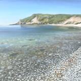 Tranquil morning Lulworth Cove