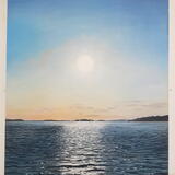 Setting Sun Poole Harbour