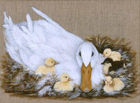 Duck with Ducklings