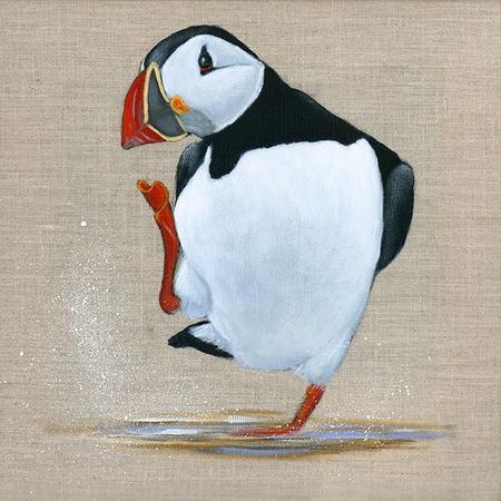 Puffin Dancing