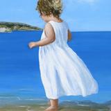 Child on Beach - 'September'