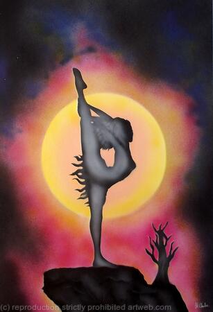Ballerina sunset.