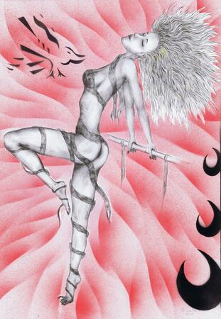 She,s like the wind.