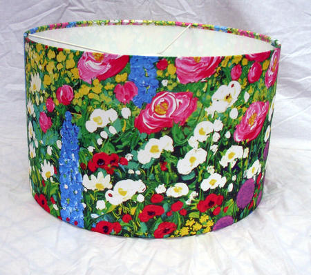 View 1. Lampshade 25cm high x 40cms across